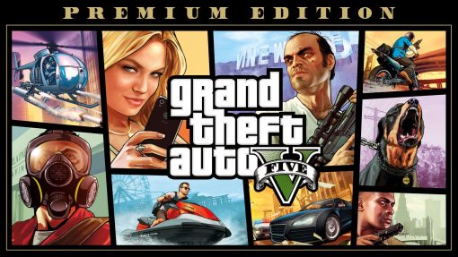 Grand Theft Auto V + 8 Hot Games